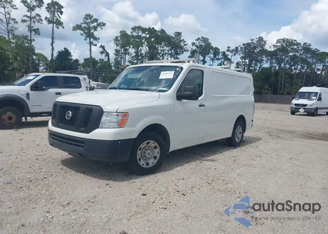 2018 Nissan Nv Cargo Nv2500 Hd Sv V6 из США, поврежденный, VIN 1N6BF0KY2JN812539